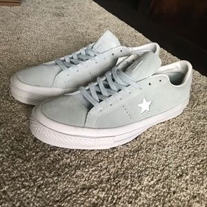 Converse suede shoes